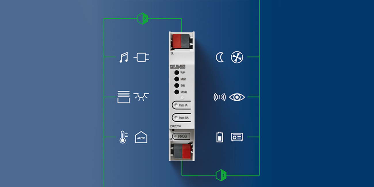 KNX Bereichs- und Linienkoppler bei Kothhuber Elektro in München